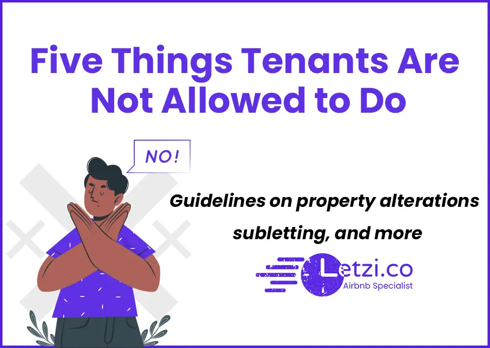 5 Things UK Tenants Are Not Allowed to Do